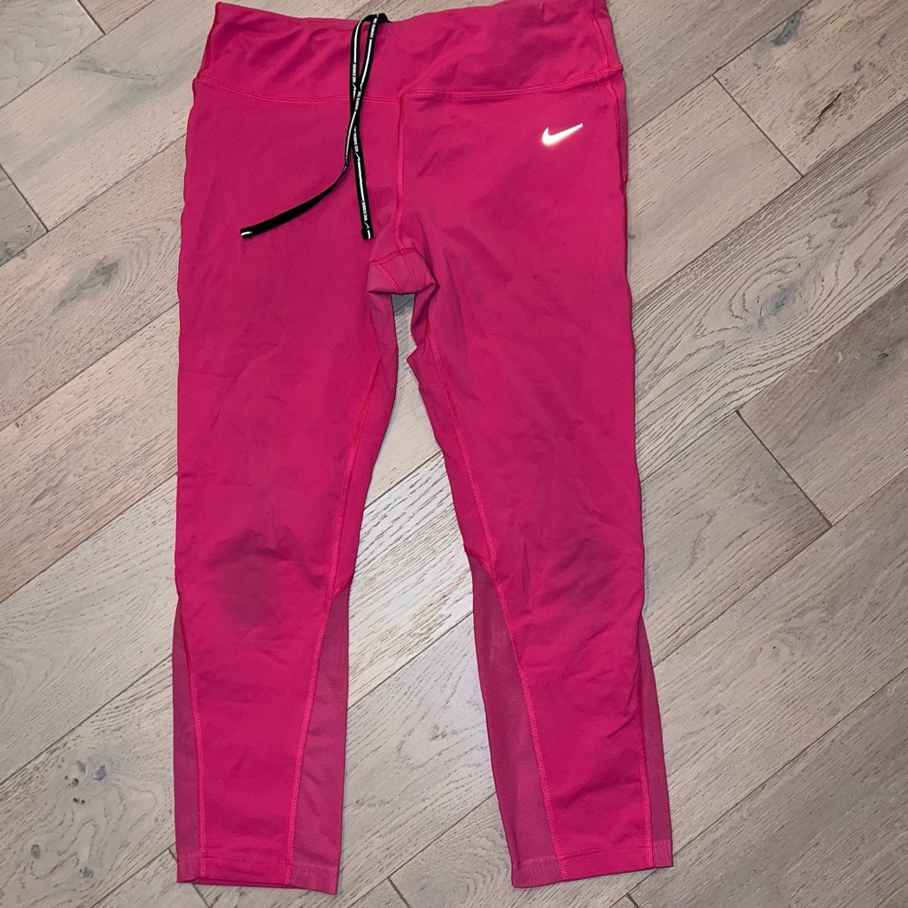 Nike Pink Dri Fit Women Leggings Size Large